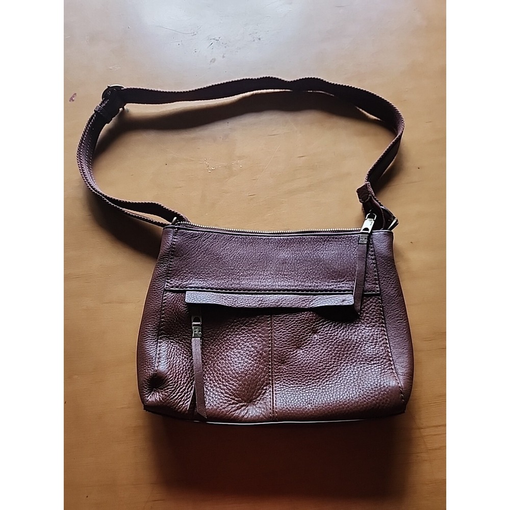 The Sak‎ Womens Alameda Crossbody in Leather, Mahogany, One Size US
